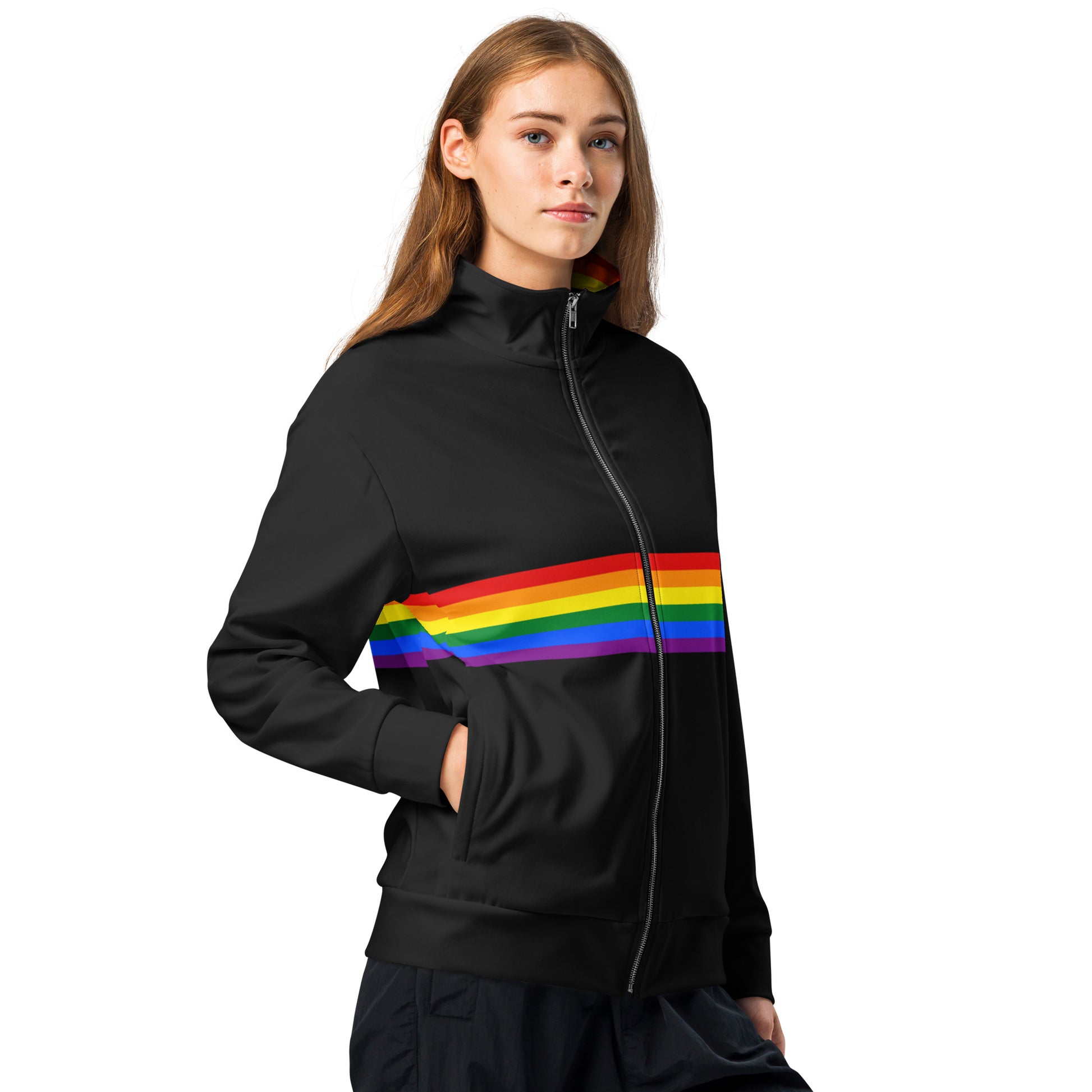 LGBTQ Pride Unisex Track Jacket all-over-print-recycled-unisex-track-jacket-white-right-front-676def8c3f0f8