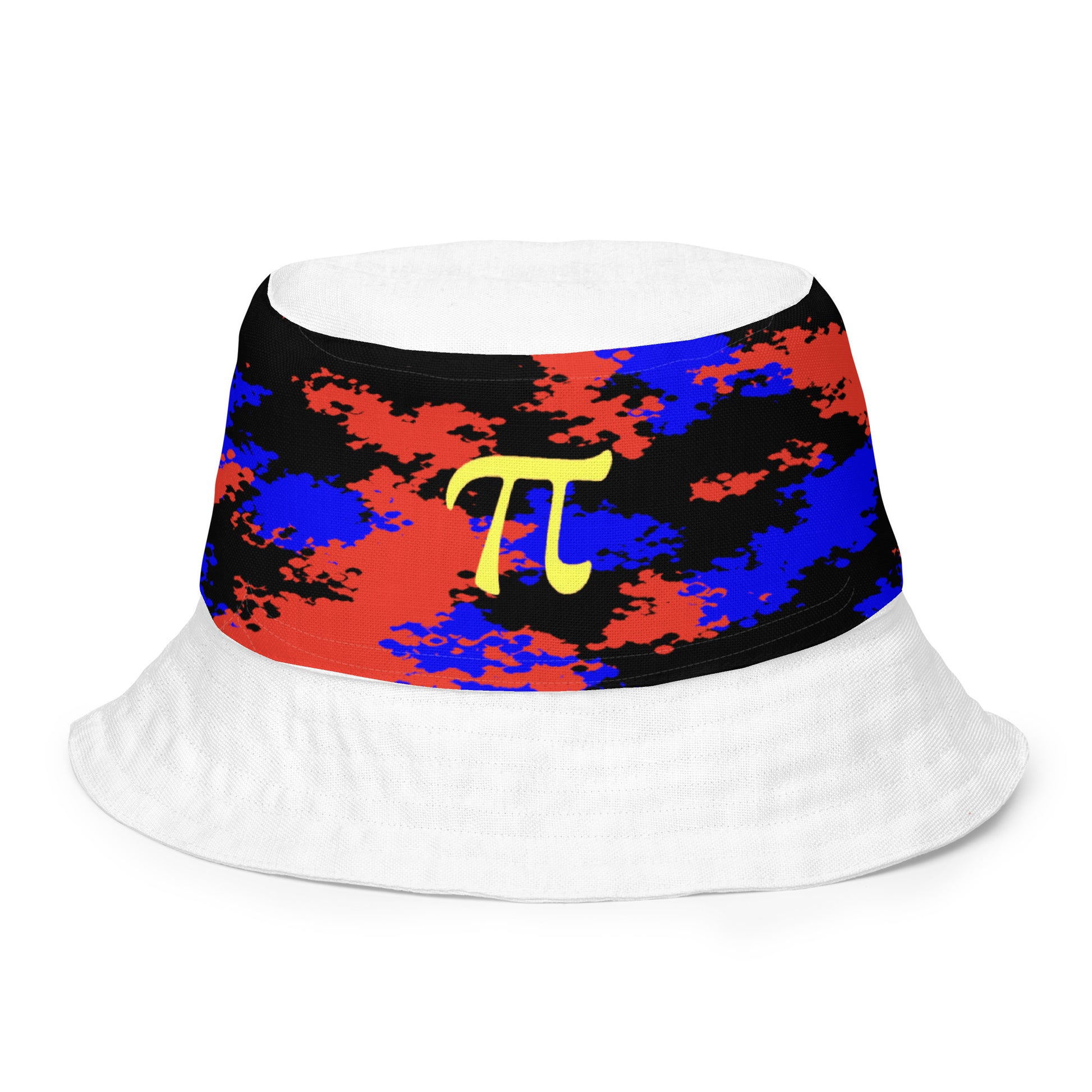 Polyamorous Polyamory Pride Reversible Bucket Hat - Camouflage all-over-print-reversible-bucket-hat-white-front-inside-64c7055bcf199