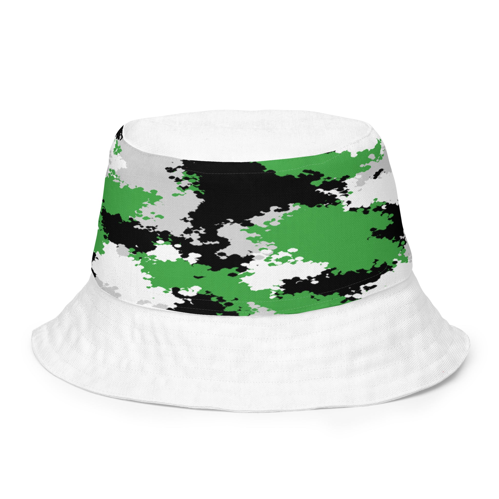 Demiromantic Pride Reversible Bucket Hat - Camo all-over-print-reversible-bucket-hat-white-front-inside-64c70863d3a17