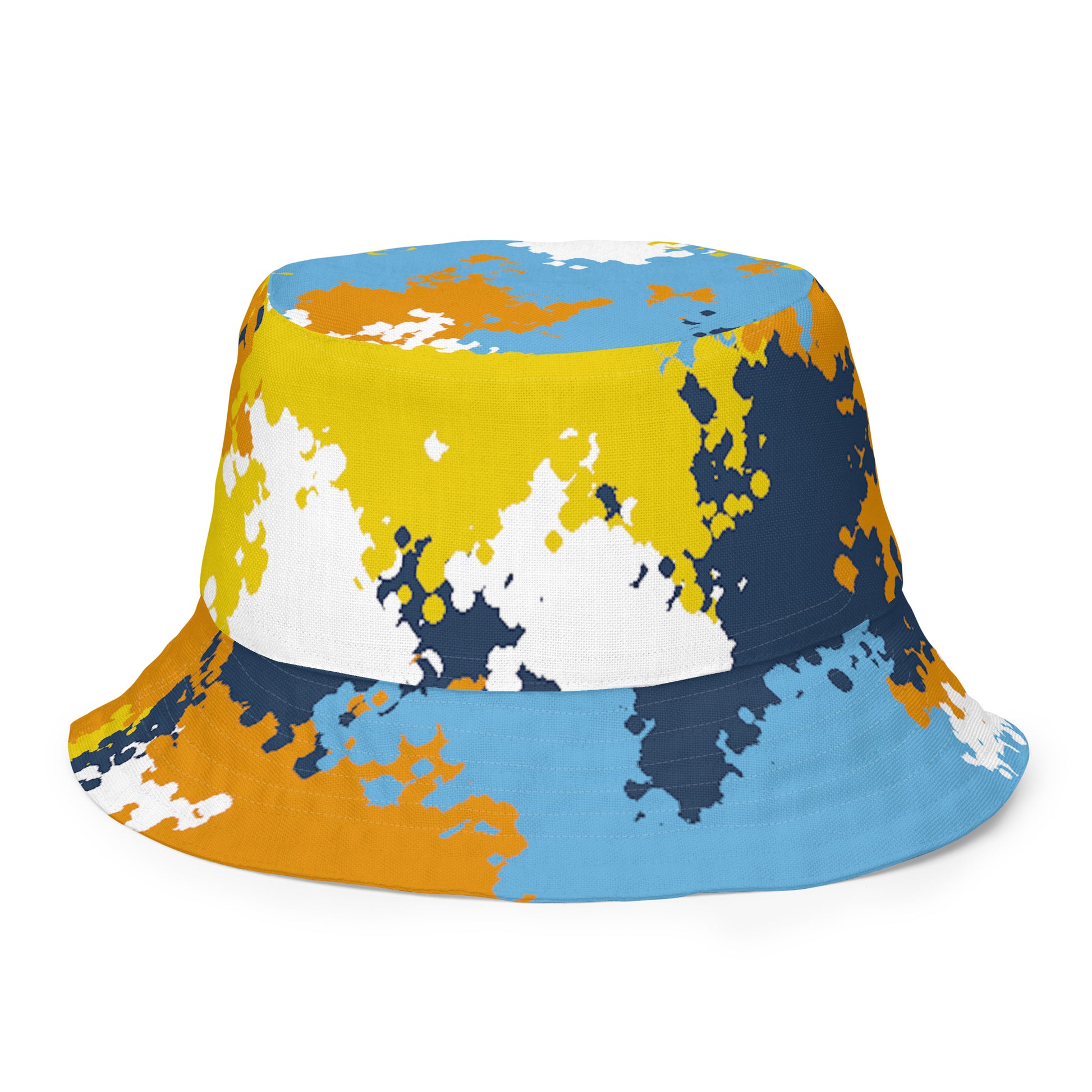 Aroace Pride Reversible Bucket Hat - Camo Aroace all-over-print-reversible-bucket-hat-white-front-outside-64c6ffeb83a1a