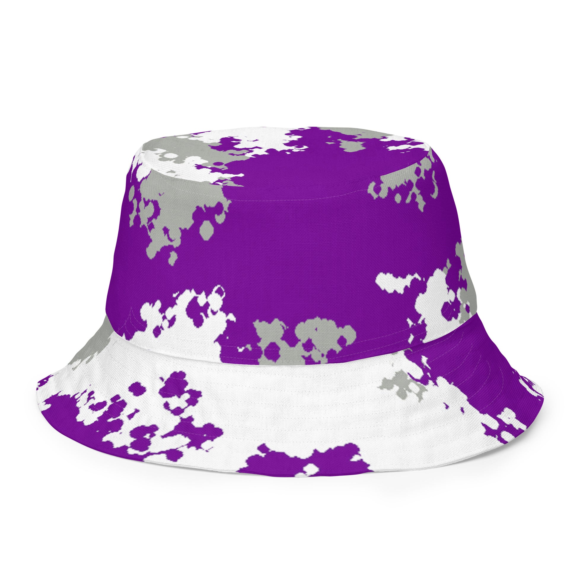 Greysexual Pride Reversible Bucket Hat - Camo Greysexual all-over-print-reversible-bucket-hat-white-front-outside-64c7063c9af9a