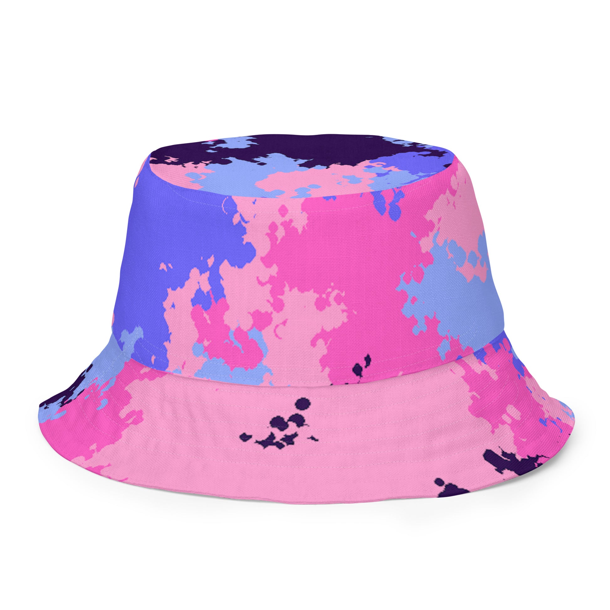 Omnisexual Pride Reversible Bucket Hat - Camouflage Omnisexual all-over-print-reversible-bucket-hat-white-front-outside-64c70b0087941