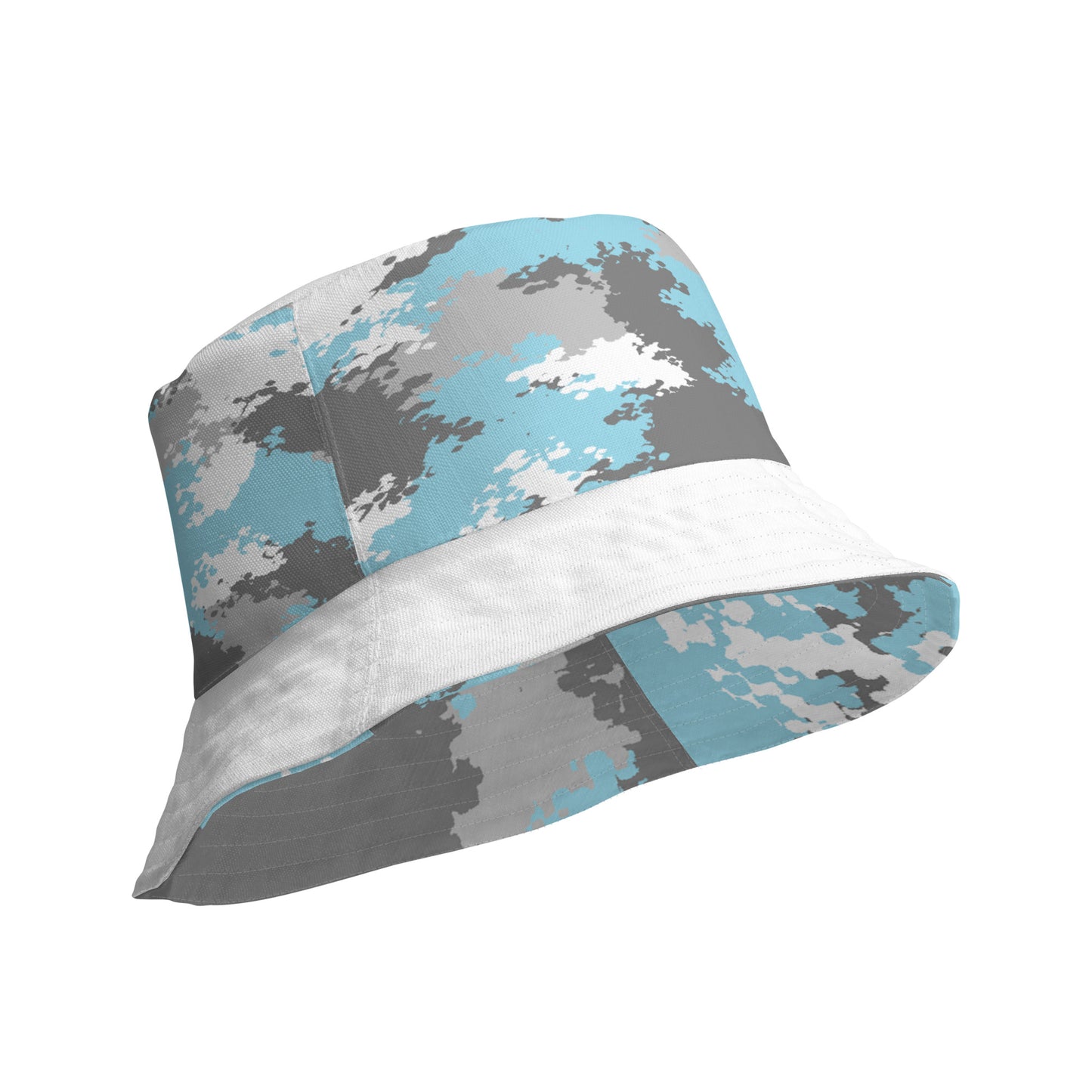 Demiboy Pride Reversible Bucket Hat in Camo all-over-print-reversible-bucket-hat-white-product-details-inside-64c70536ea73a