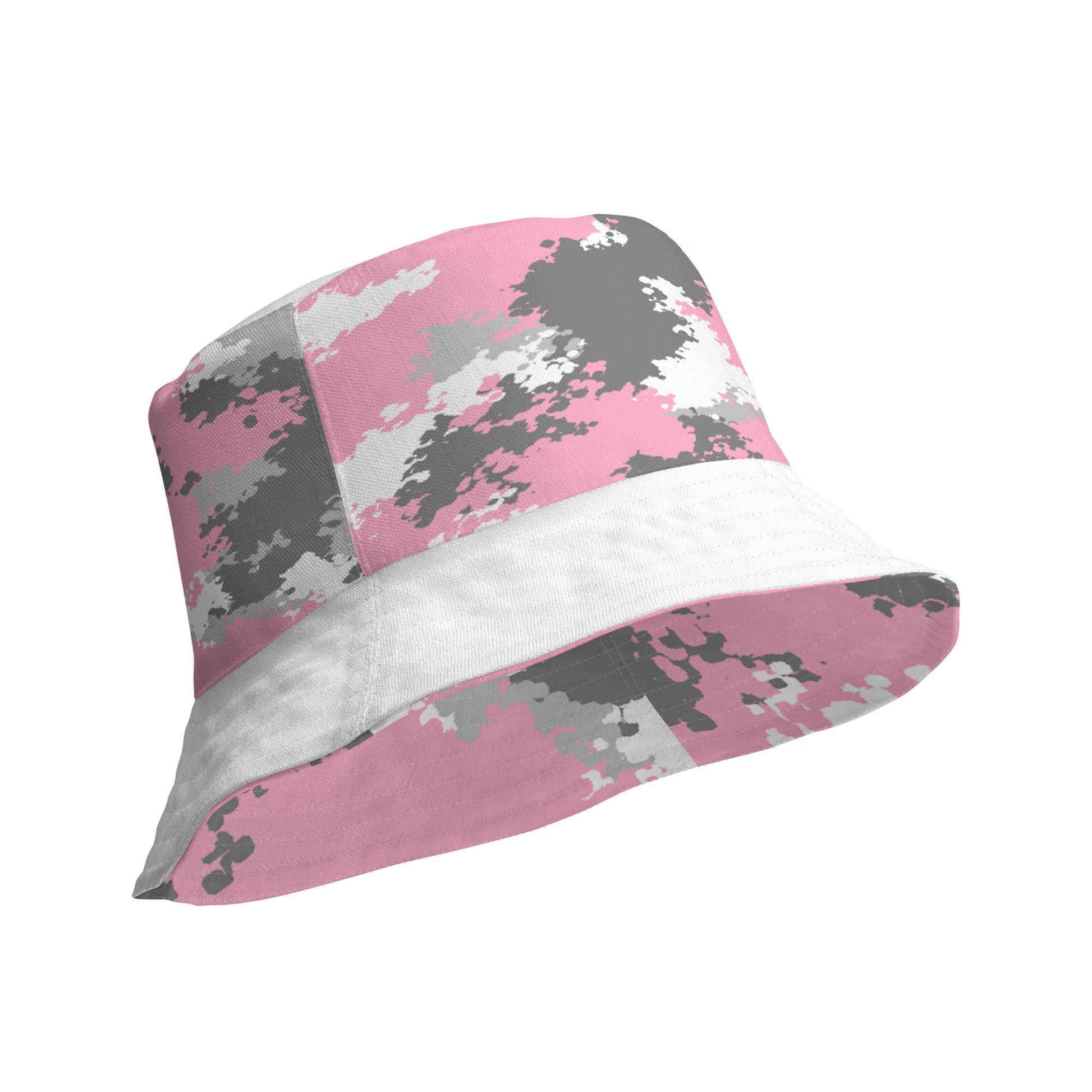 Demigirl Pride Reversible Bucket Hat - Camo all-over-print-reversible-bucket-hat-white-product-details-inside-64c705acb2ce1