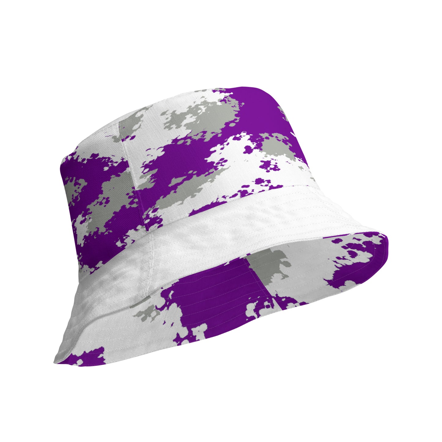 Greysexual Pride Reversible Bucket Hat - Camo all-over-print-reversible-bucket-hat-white-product-details-inside-64c70f9cded31