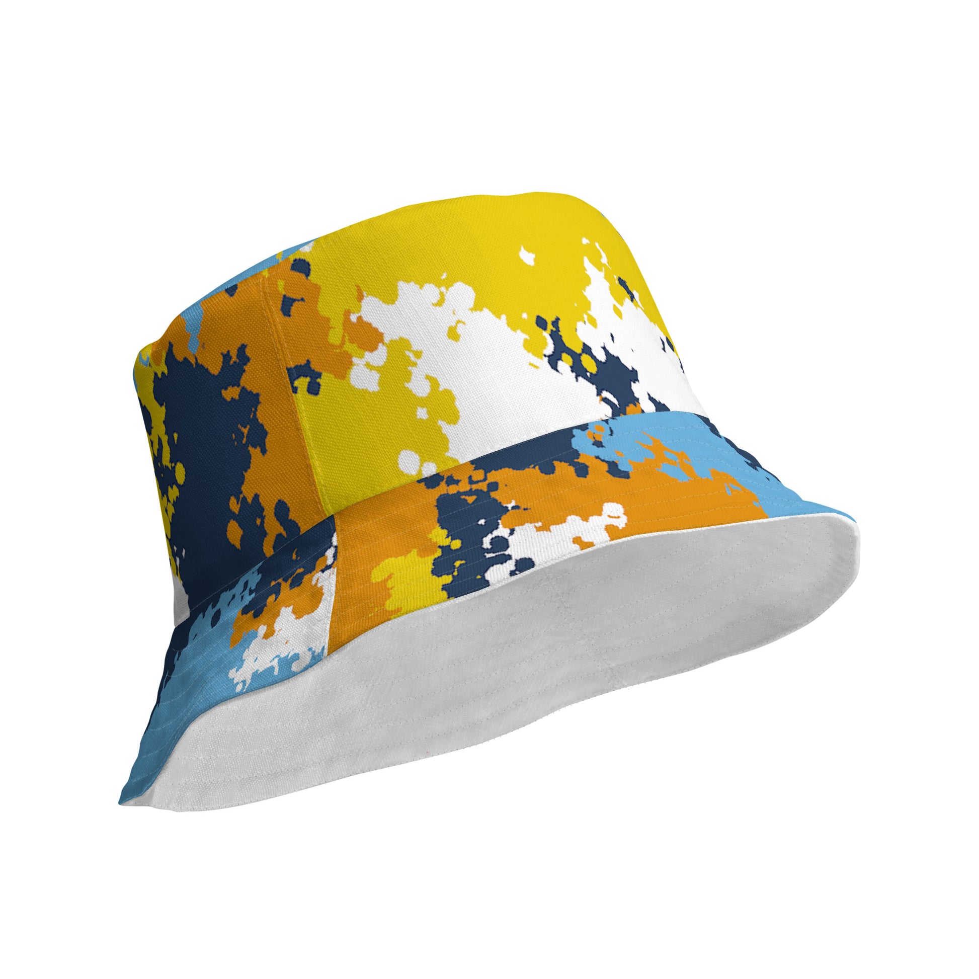 Aroace Pride Reversible Bucket Hat - Camo all-over-print-reversible-bucket-hat-white-product-details-outside-64c6ffeb8476b