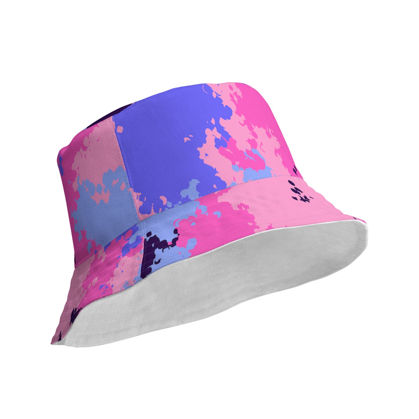 Omnisexual Pride Reversible Bucket Hat - Camouflage all-over-print-reversible-bucket-hat-white-product-details-outside-64c70b008883b