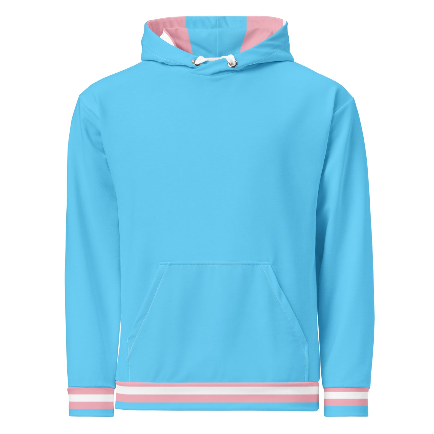 Transgender Pride Cotton Hoodie all-over-print-unisex-cotton-hoodie-white-front-6972e74ccc260 Hoodie