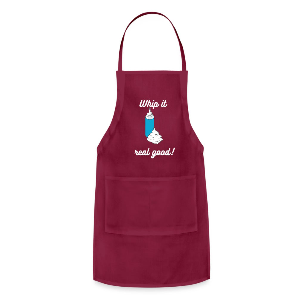 Whip It Real Good Apron Burgundy apron-whip-it-real-good-burgundy