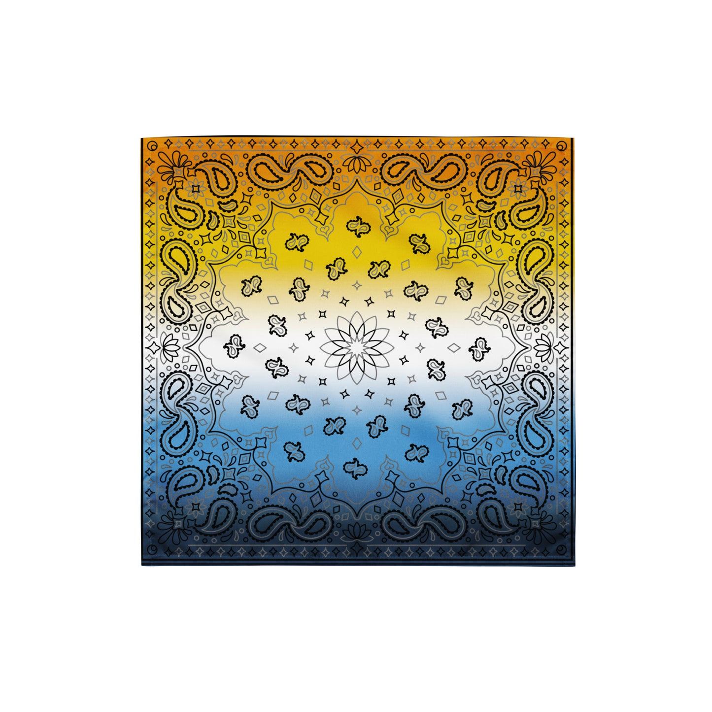 Aroace Pride Paisley Bandana Hanky Code S Aroace aroace-pride-bandana-small