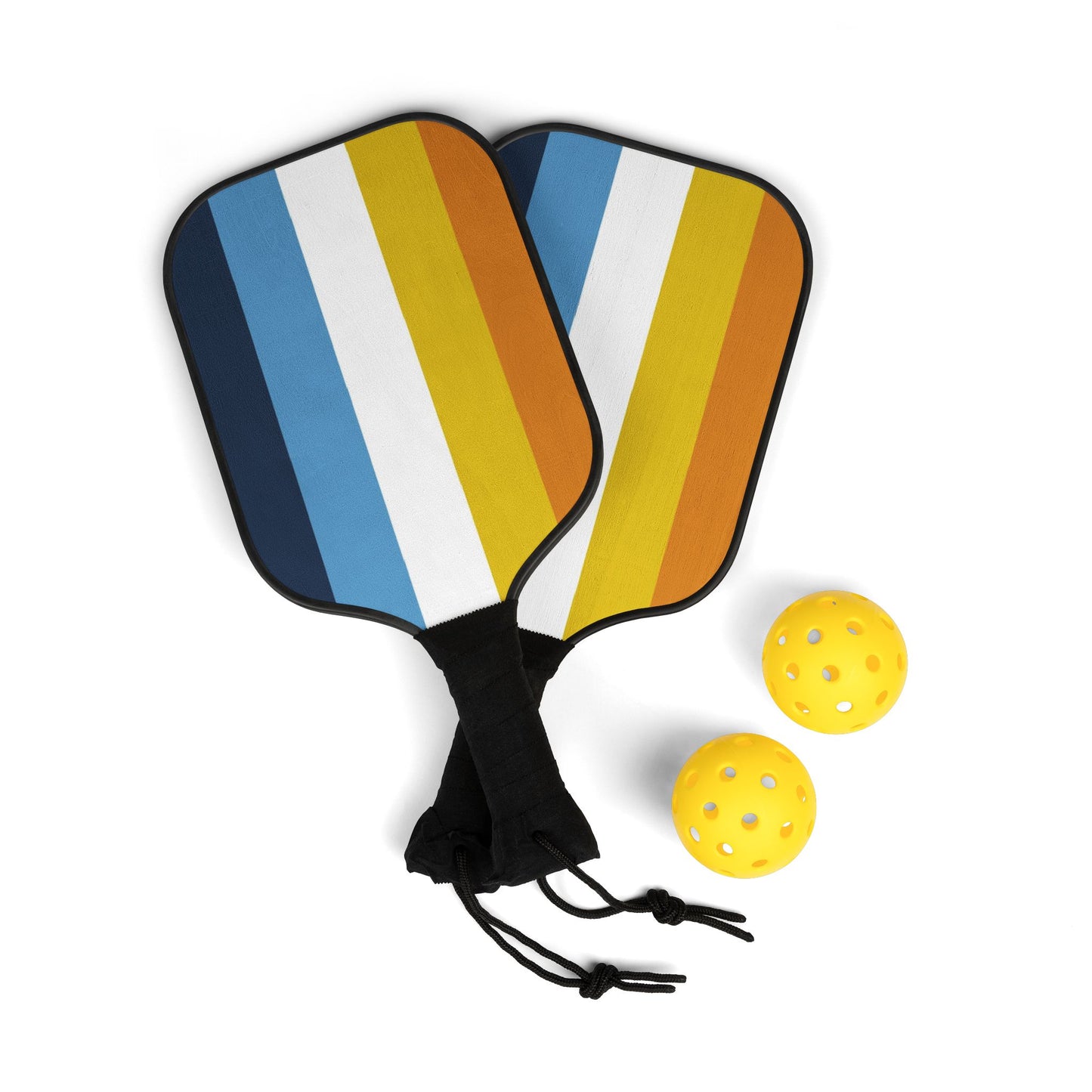 Aroace Pride Pickleball Paddle Set with Balls 7.5'' × 15.5'' Aroace aroace-pride-pickleball-paddle-set-with-balls-front