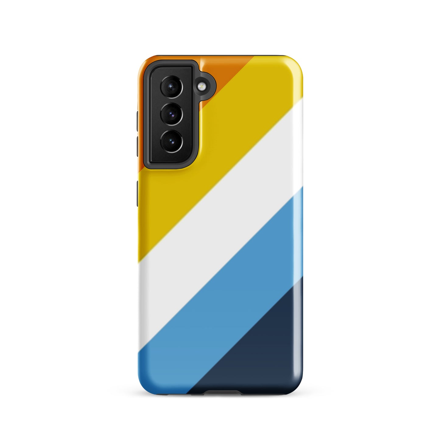 Aroace Pride Tough Cell Phone Case for Samsung Galaxy Samsung Galaxy S21 Aroace aroace-pride-tough-cell-phone-case-for-samsung-galaxy-s21-front