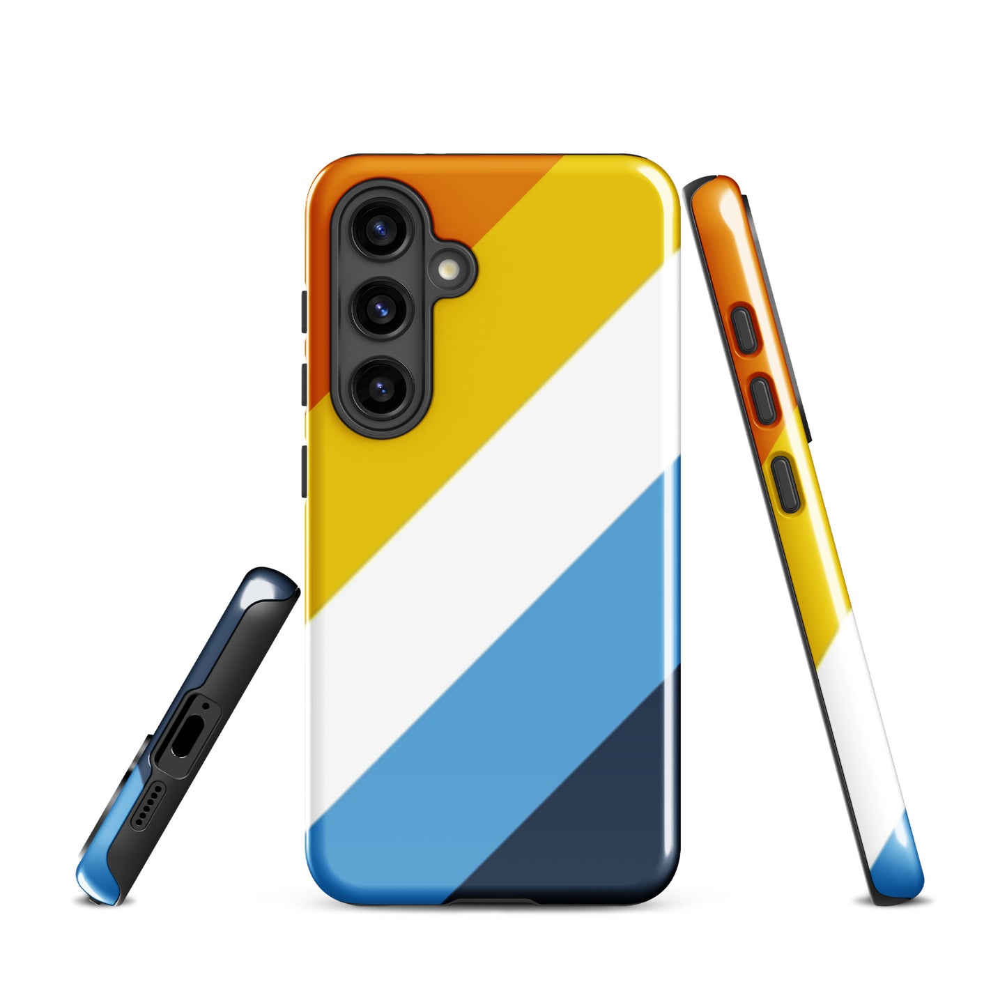 Aroace Pride Tough Cell Phone Case for Samsung Galaxy Samsung Galaxy S24 Aroace aroace-pride-tough-cell-phone-case-for-samsung-galaxy-s24-front