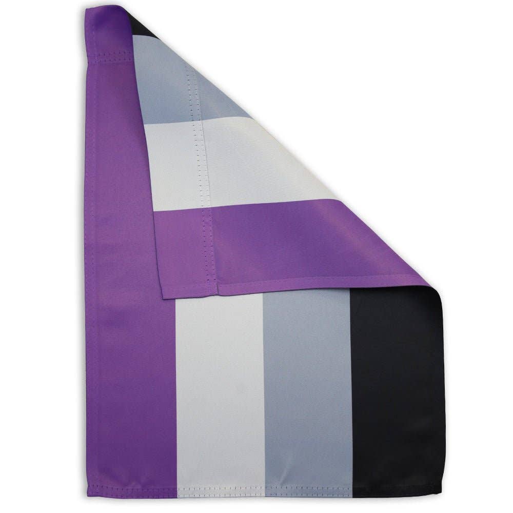 Asexual Ace Pride Garden Flag 12x18in asexual-ace-pride-garden-flag-12x18in-back Garden Flag