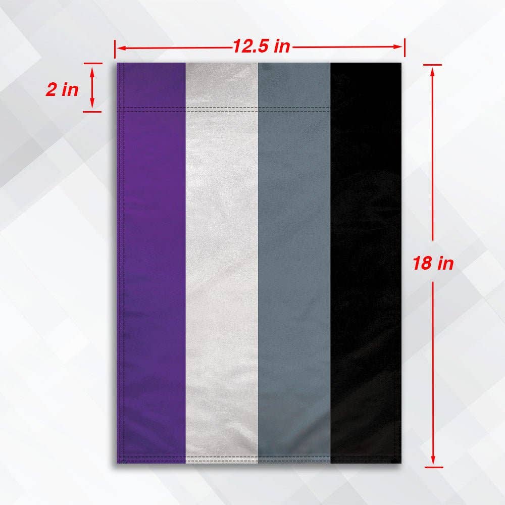 Asexual Ace Pride Garden Flag 12x18in asexual-ace-pride-garden-flag-12x18in-sizing280d827cc576a2e2d340 Garden Flag