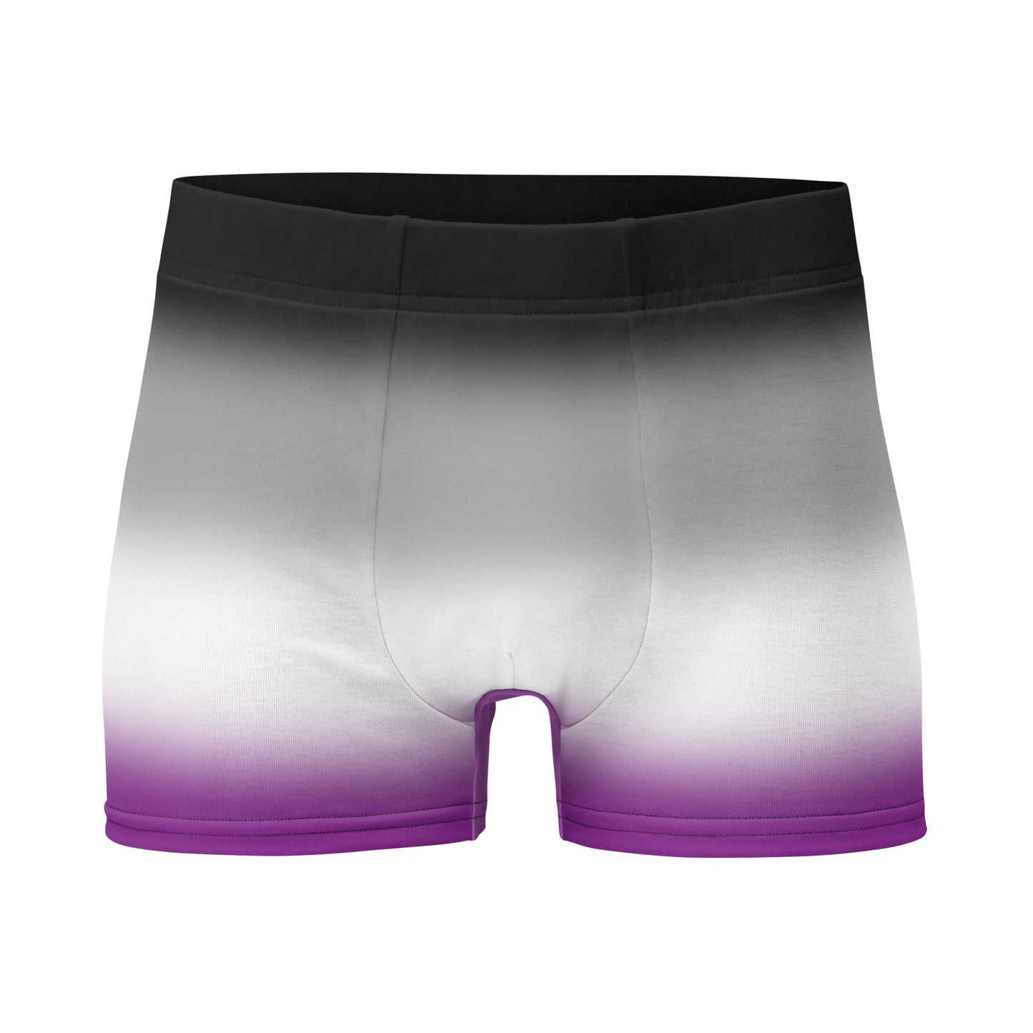 Asexual Ace Pride Mens Boxer Briefs Underwear asexual-ace-pride-mens-boxer-briefs-underwear-front