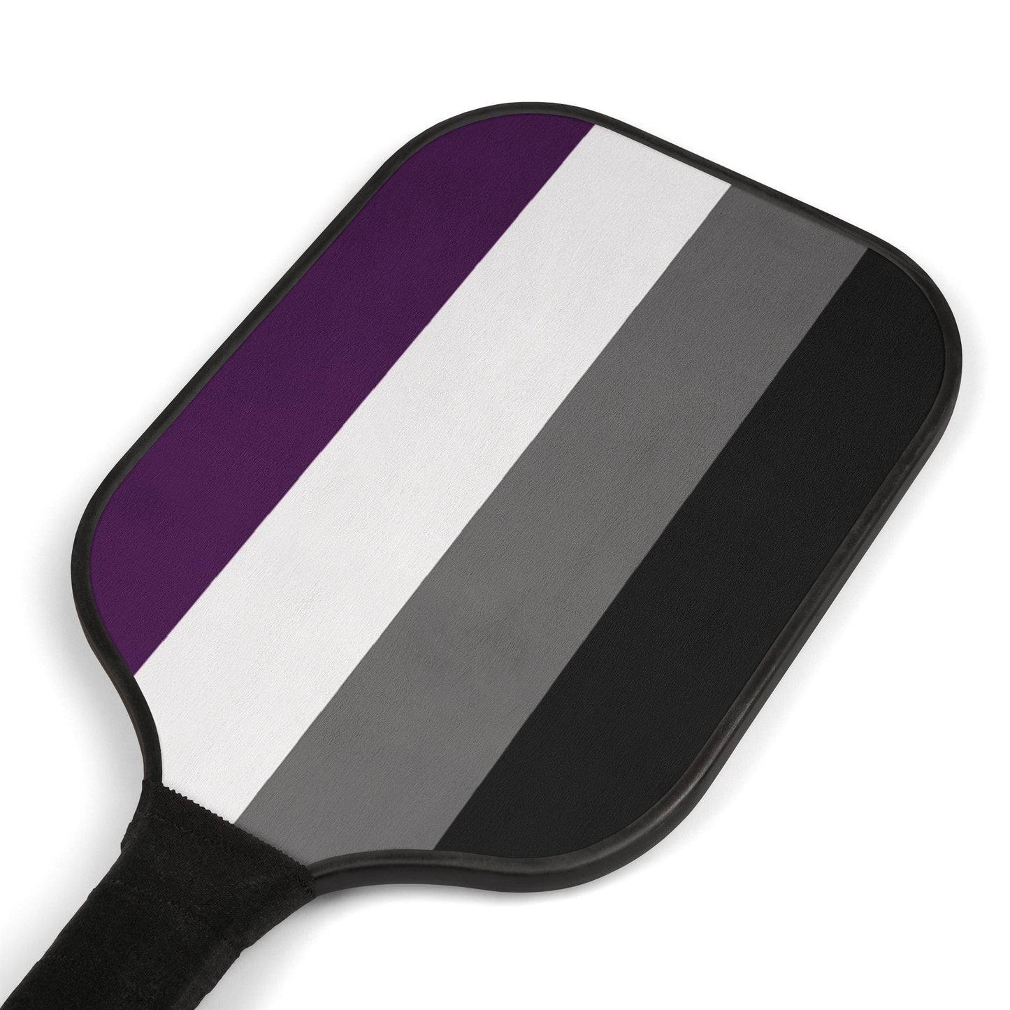 Asexual Ace Pride Pickleball Paddle Set with Balls asexual-ace-pride-pickleball-paddle-set-with-balls-detail