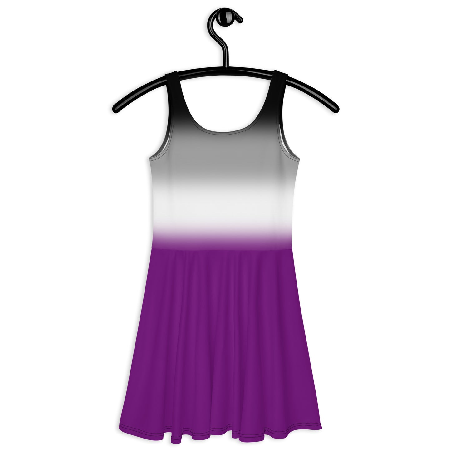 Asexual Ace Skater Dress asexual-ace-skater-dress-back-lifestyle