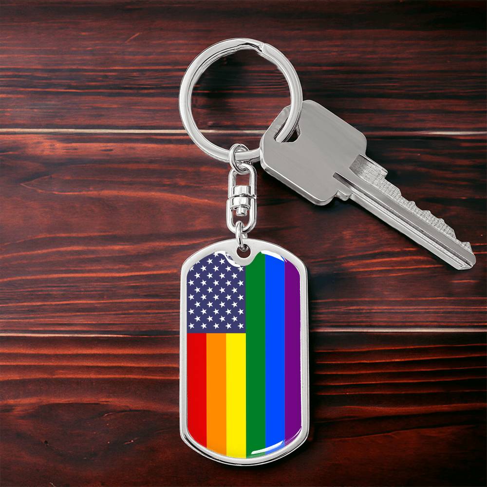 USA New Glory Pride Military Dog Tag Keychain asset_1012_transformation_17938