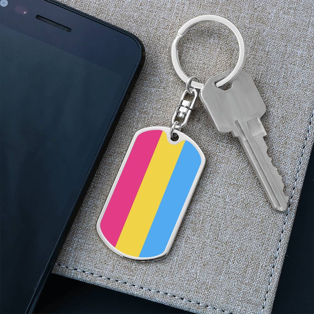 Pansexual Pride Military Dog Tag Keychain asset_1012_transformation_2862_50542001-4247-4f53-b532-d20e2626ecc8