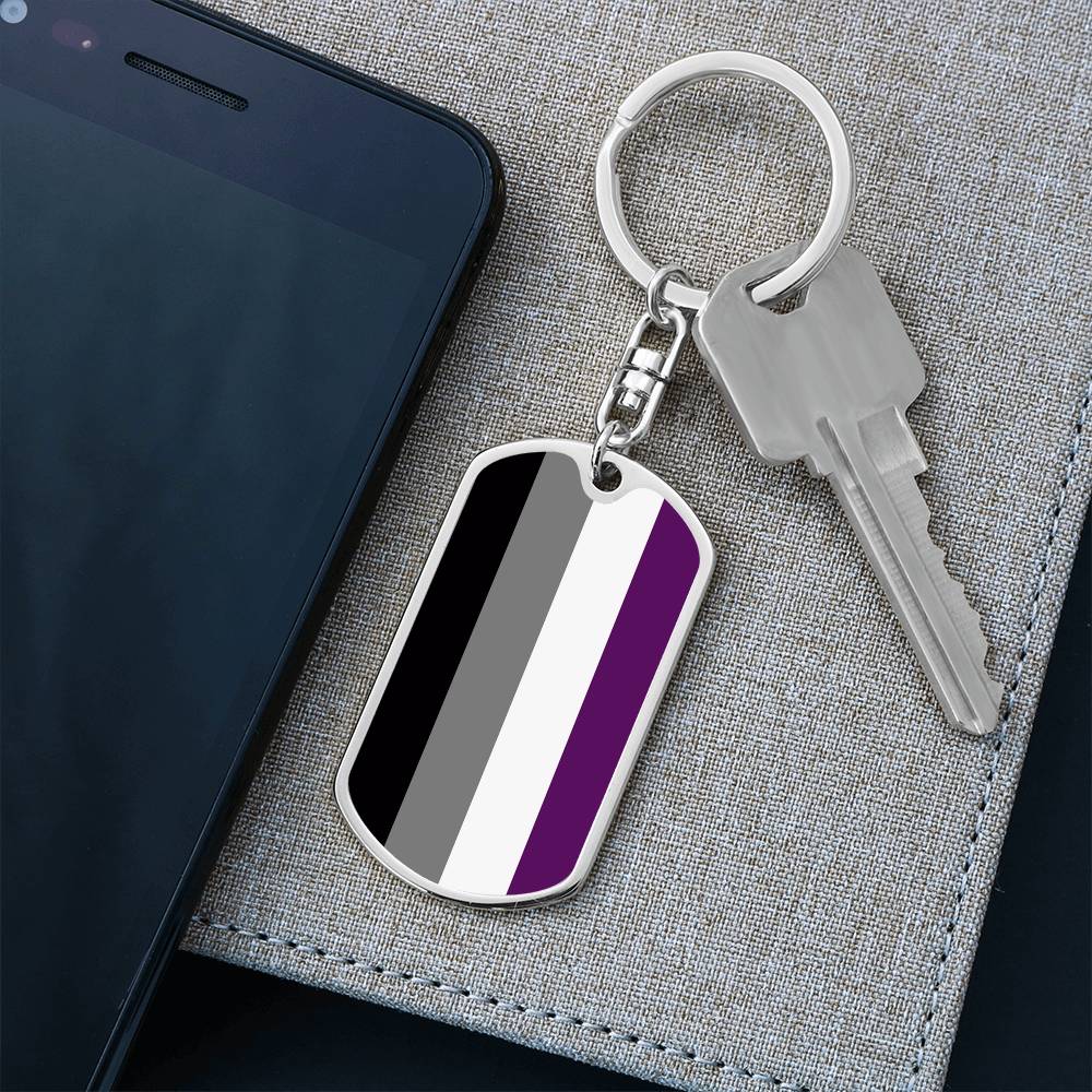 Asexual Ace Pride Military Dog Tag Keychain asset_1012_transformation_2862_5143474f-e4e9-4253-9df3-8080682e16bd