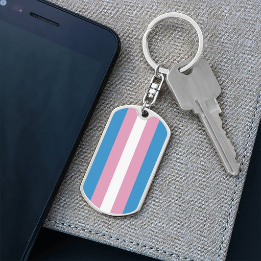 Transgender Trans Pride Military Dog Tag Keychain asset_1012_transformation_2862_52d1264a-3b4c-4e96-9bdf-58e057791c50