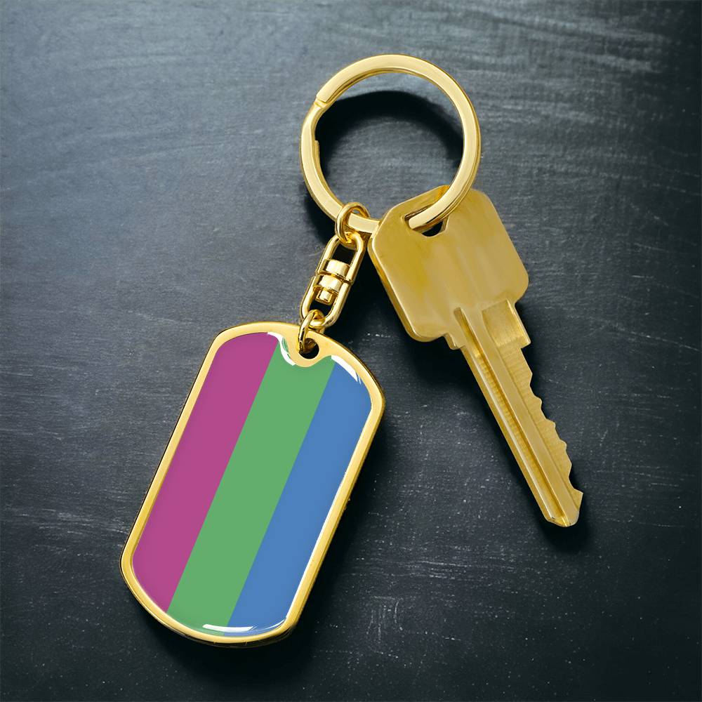 Polysexual Poly Pride Military Dog Tag Keychain asset_1014_transformation_17941_88ed1f7f-e846-4041-b62a-af8beb366c29