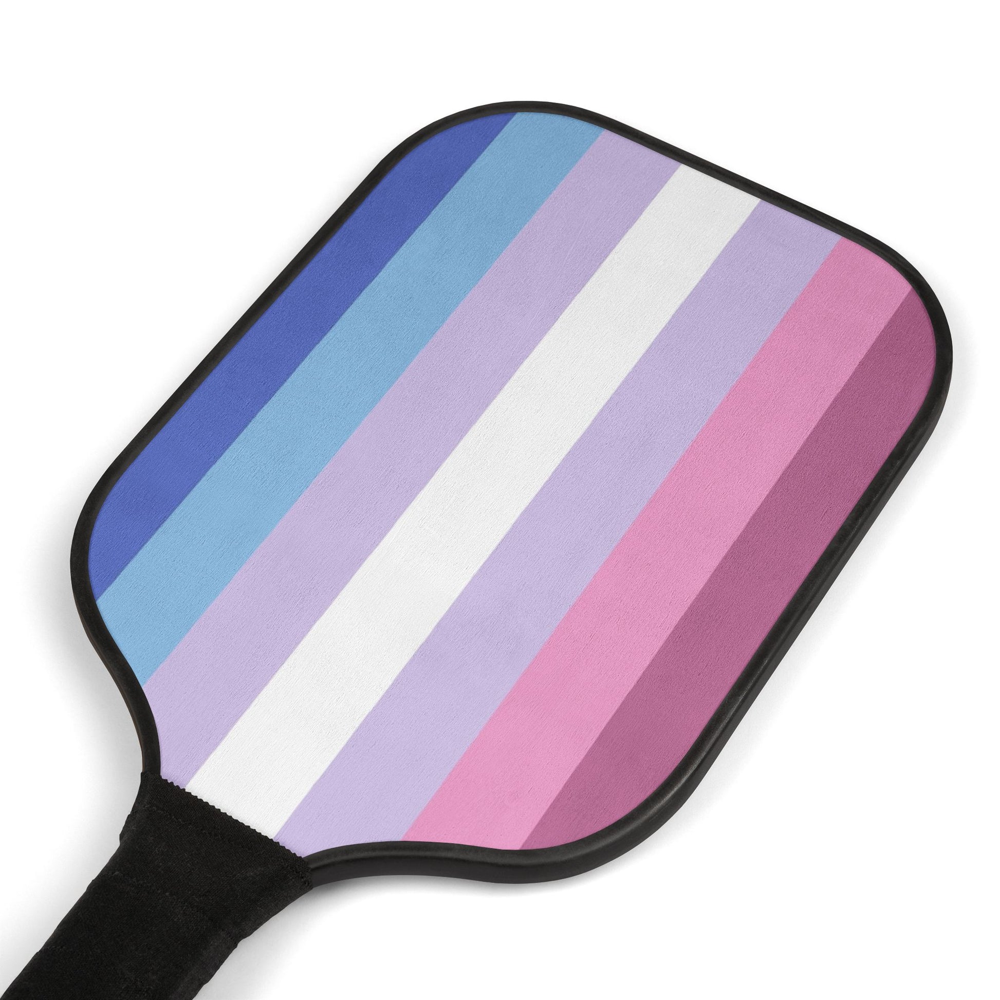Bigender Pride Pickleball Paddle Set with Balls bigender-pride-pickleball-paddle-set-with-balls-detail