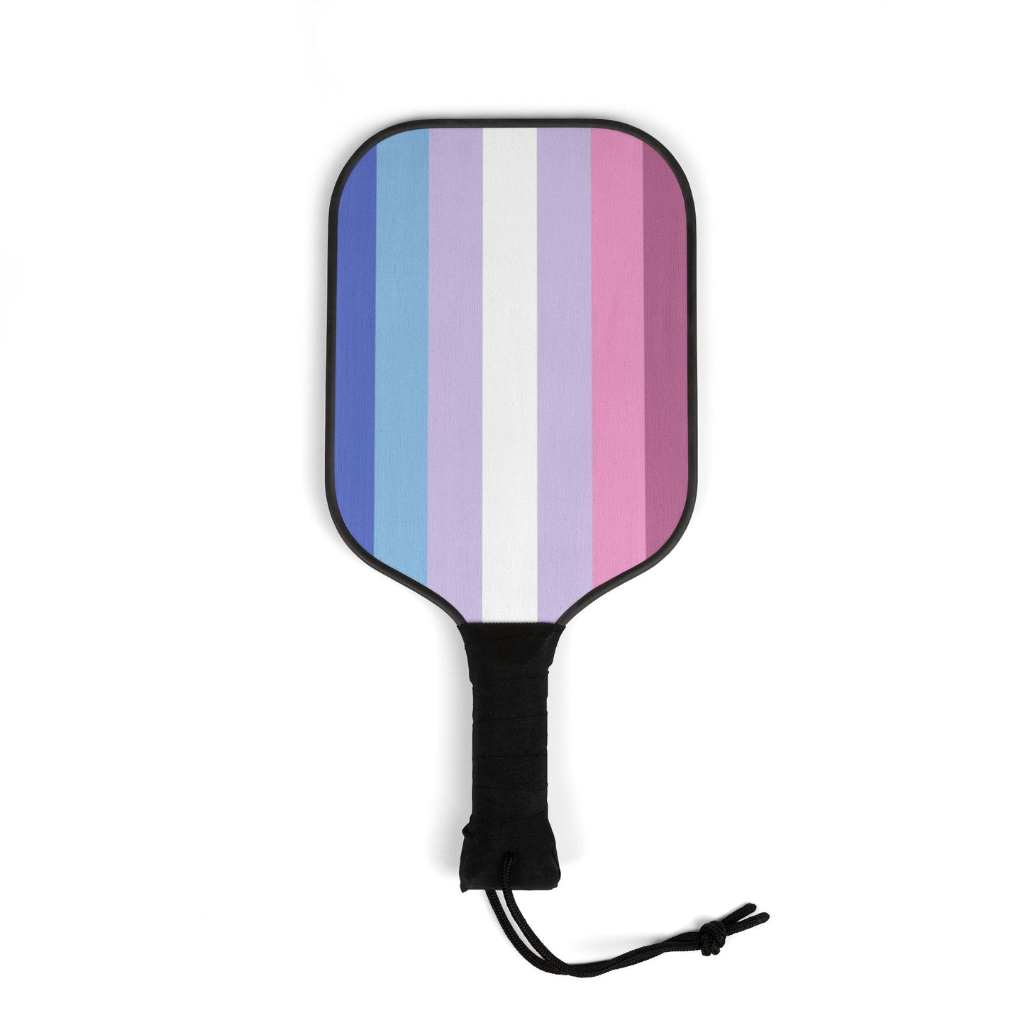 Bigender Pride Pickleball Paddle Set with Balls bigender-pride-pickleball-paddle-set-with-balls-single-paddle