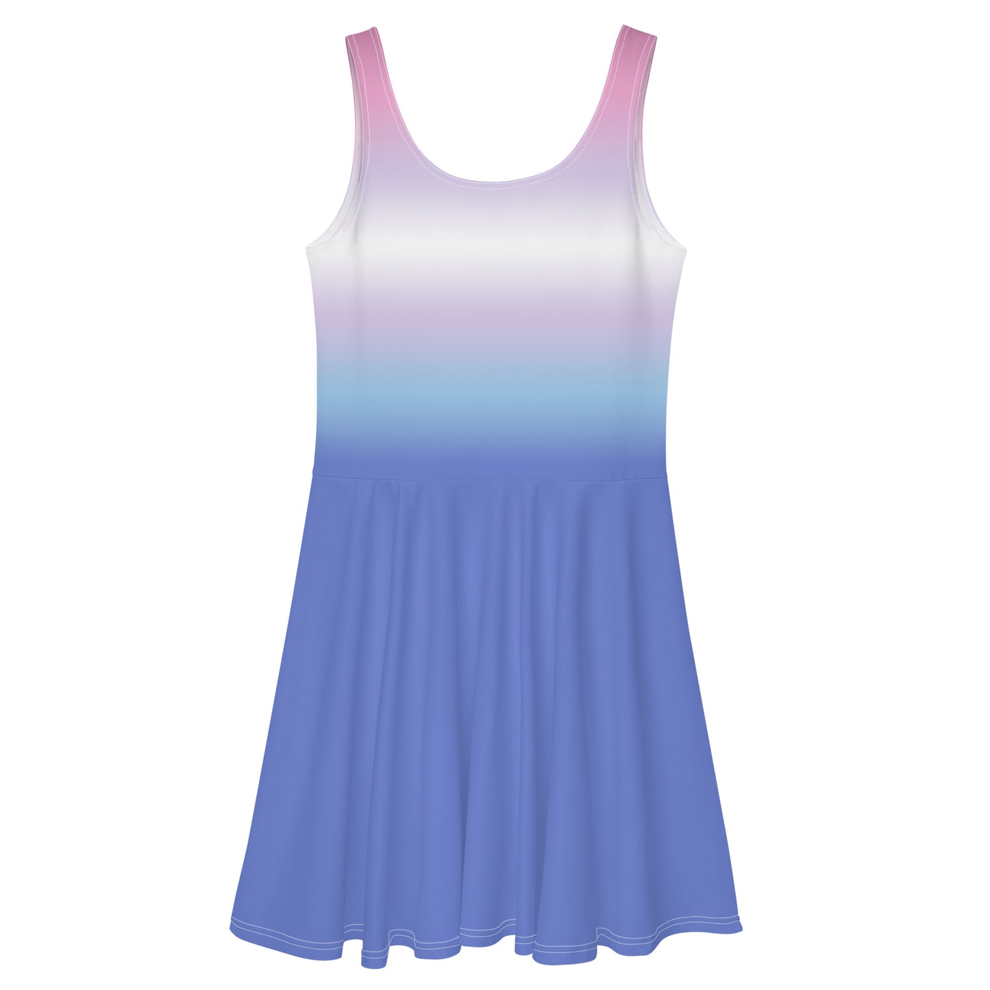 Bigender Skater Dress bigender-skater-dress-back