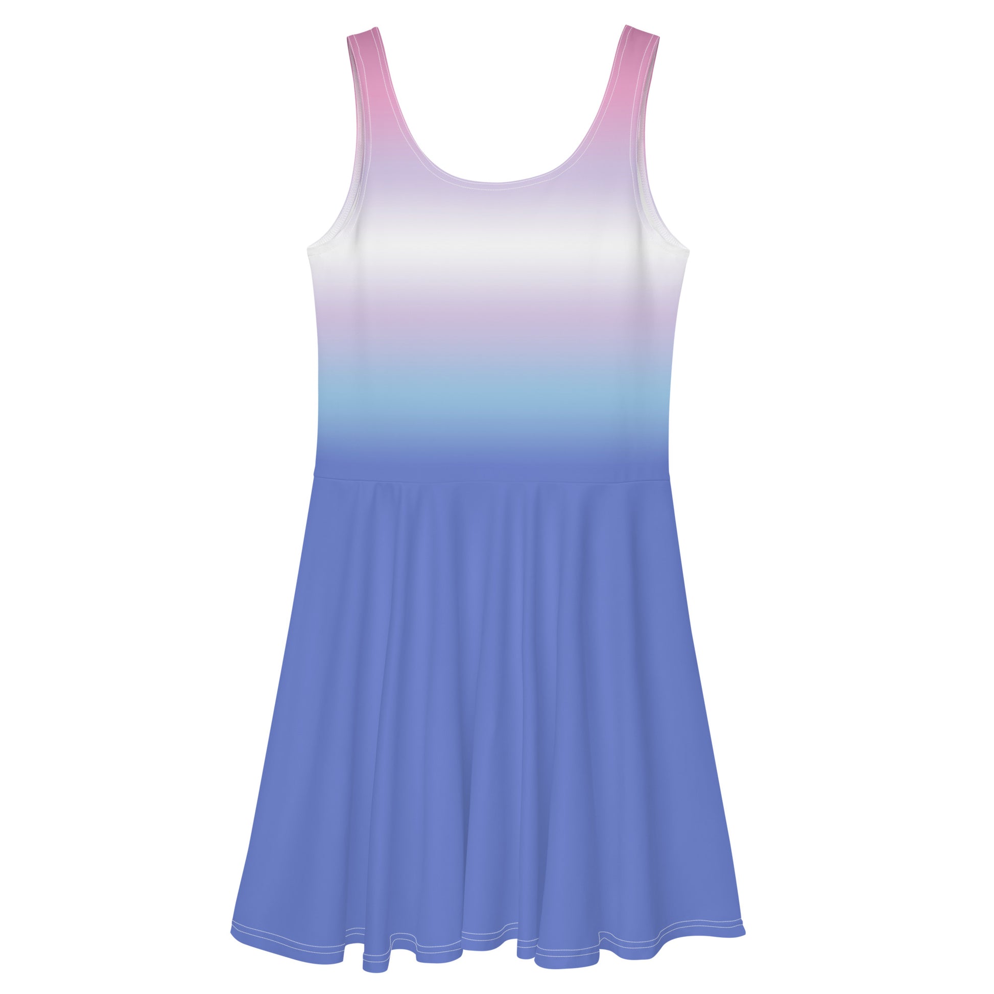 Bigender Skater Dress bigender-skater-dress-back