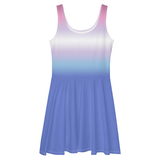 Bigender Skater Dress Bigender bigender-skater-dress-front
