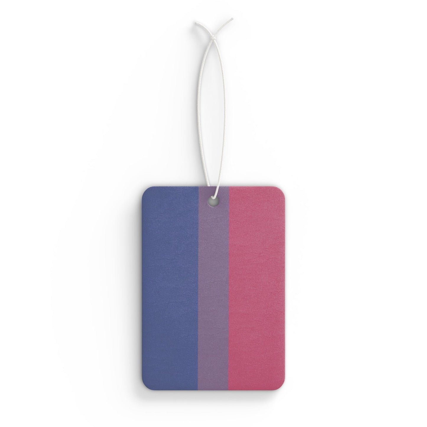 Bisexual Bi Pride Flag Car Air Freshener Bisexual bisexual-bi-pride-flag-car-air-freshener-front