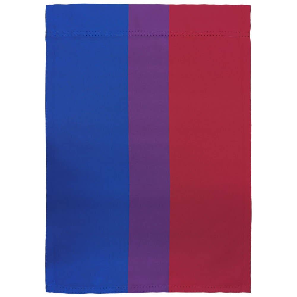 Bisexual Bi Pride Garden Flag 12x18in Bisexual Flag Only bisexual-bi-pride-garden-flag-12x18in-front Garden Flag