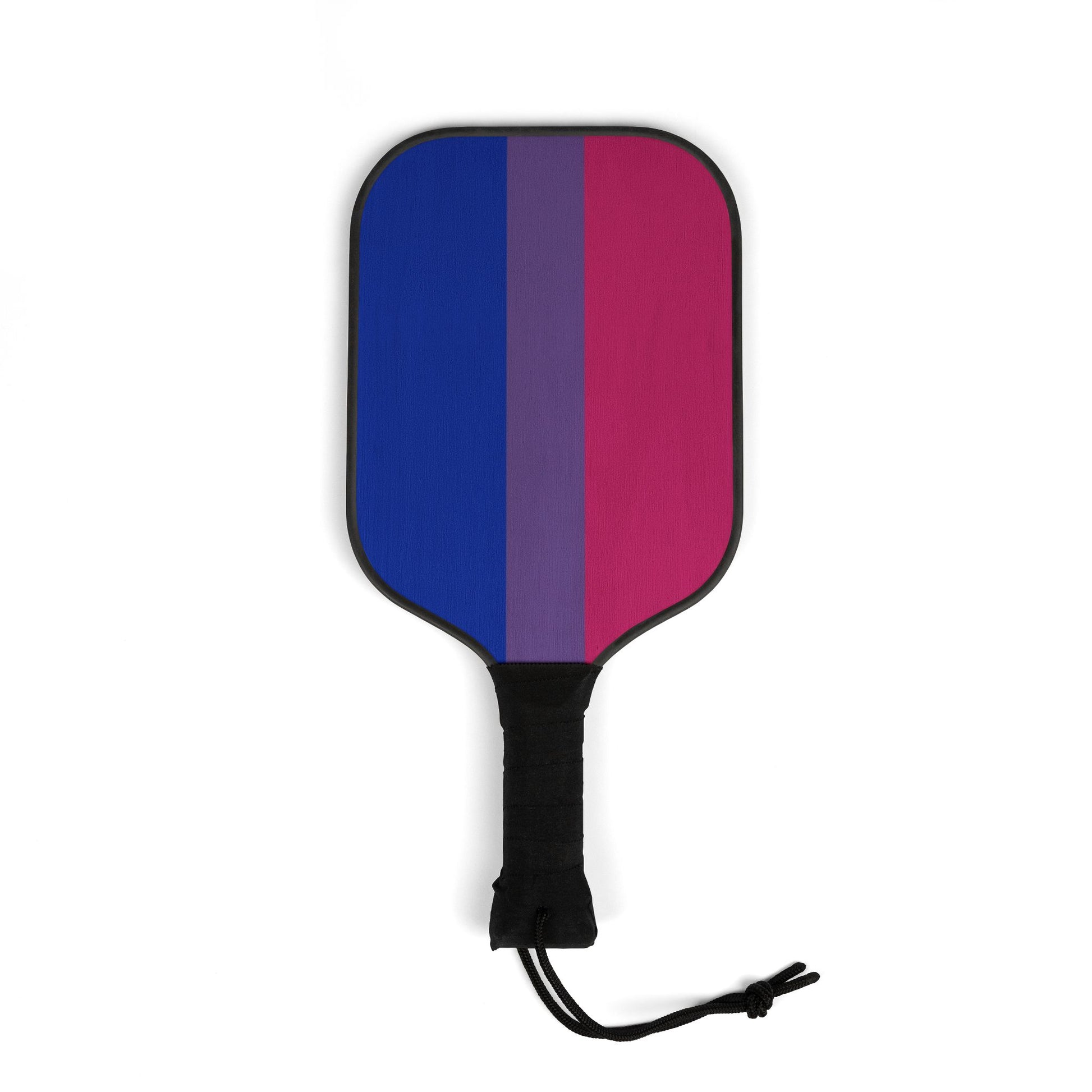 Bisexual Bi Pride Pickleball Paddle Set with Balls bisexual-bi-pride-pickleball-paddle-set-with-balls-single-paddle