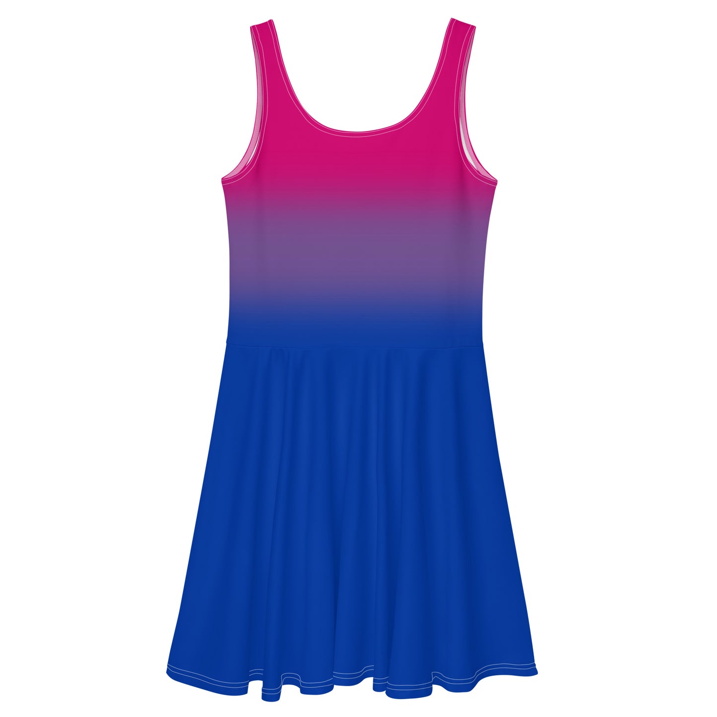 Bisexual Bi Skater Dress bisexual-bi-skater-dress-back