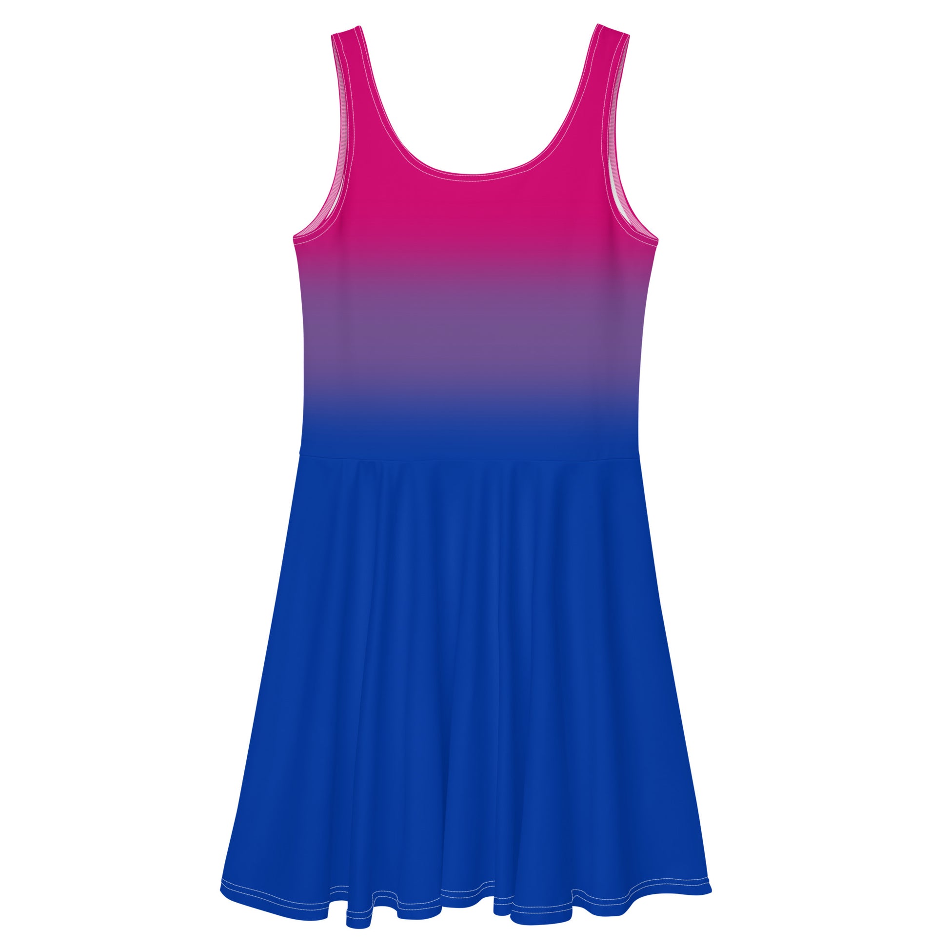 Bisexual Bi Skater Dress bisexual-bi-skater-dress-back