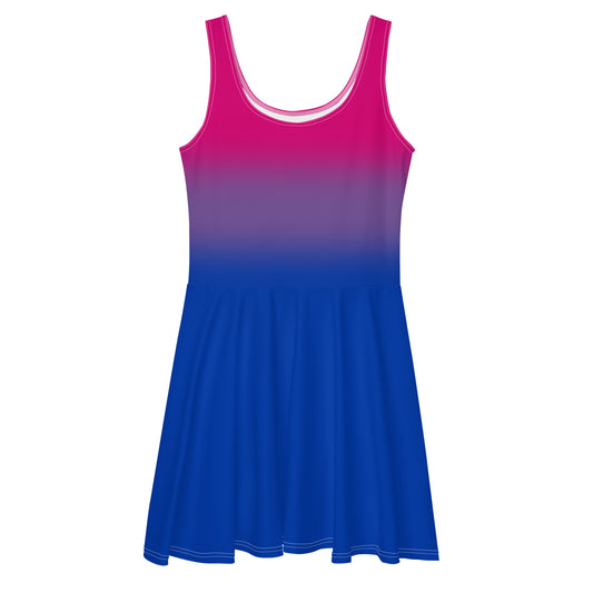 Bisexual Bi Skater Dress Bisexual bisexual-bi-skater-dress-front