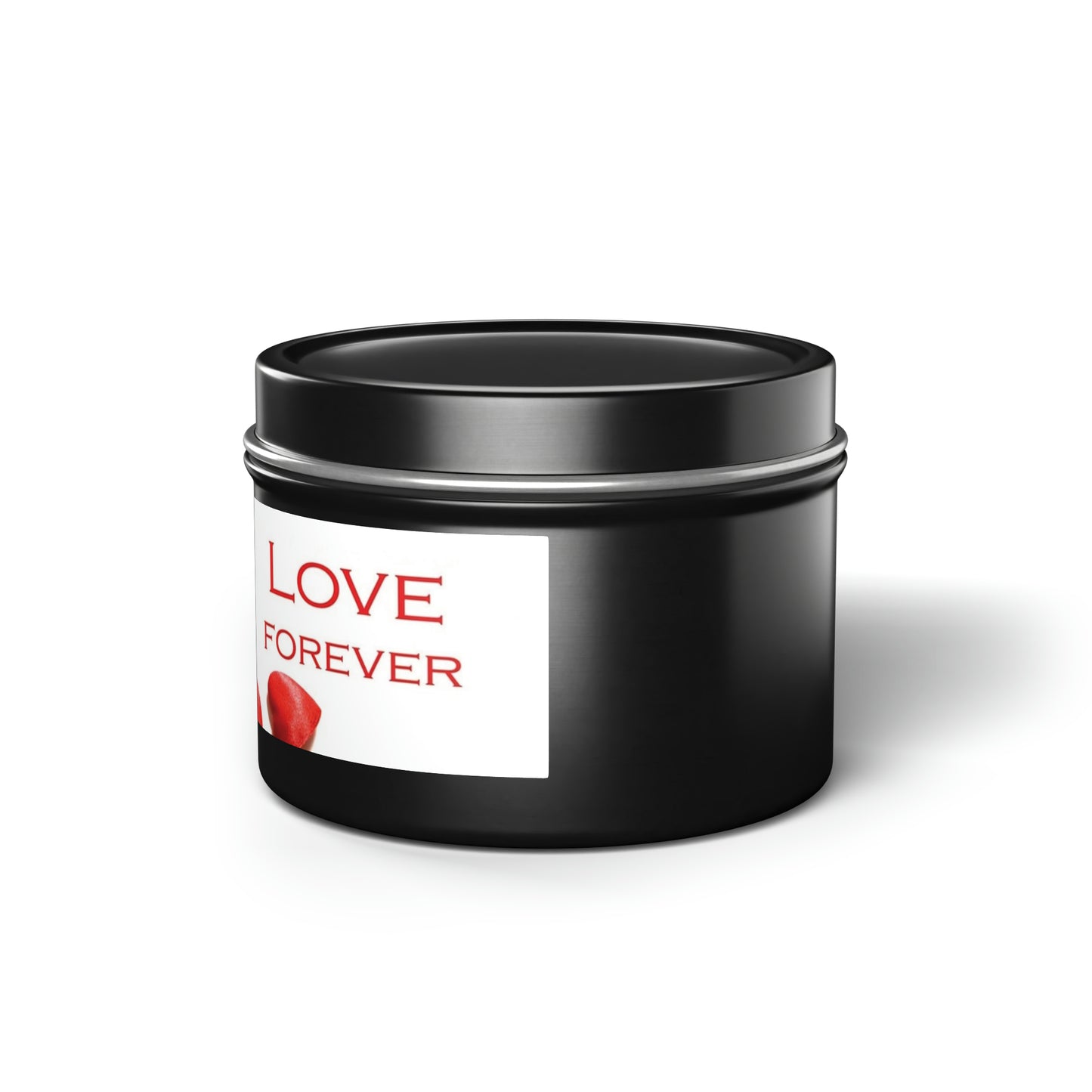 Gift Tin Scented Candles Love Forever black-gift-tin-candles-love-forever-4oz-left
