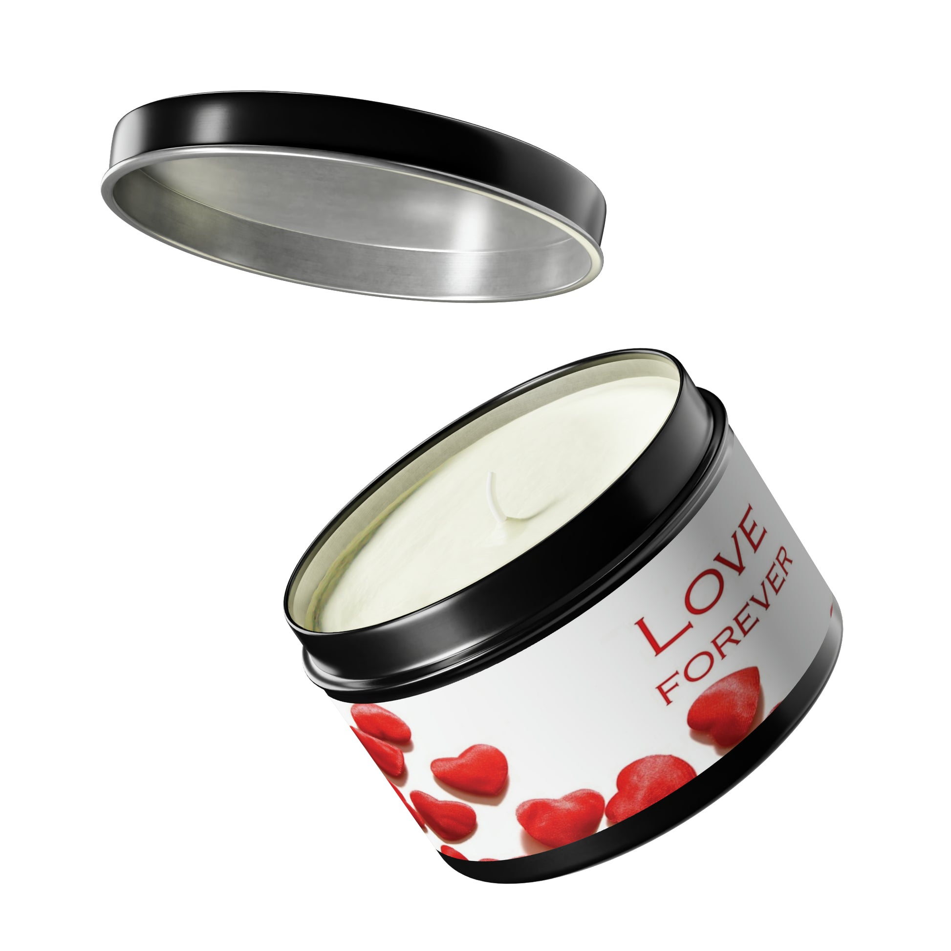 Gift Tin Scented Candles Love Forever black-gift-tin-candles-love-forever-8oz-lifestyle-2