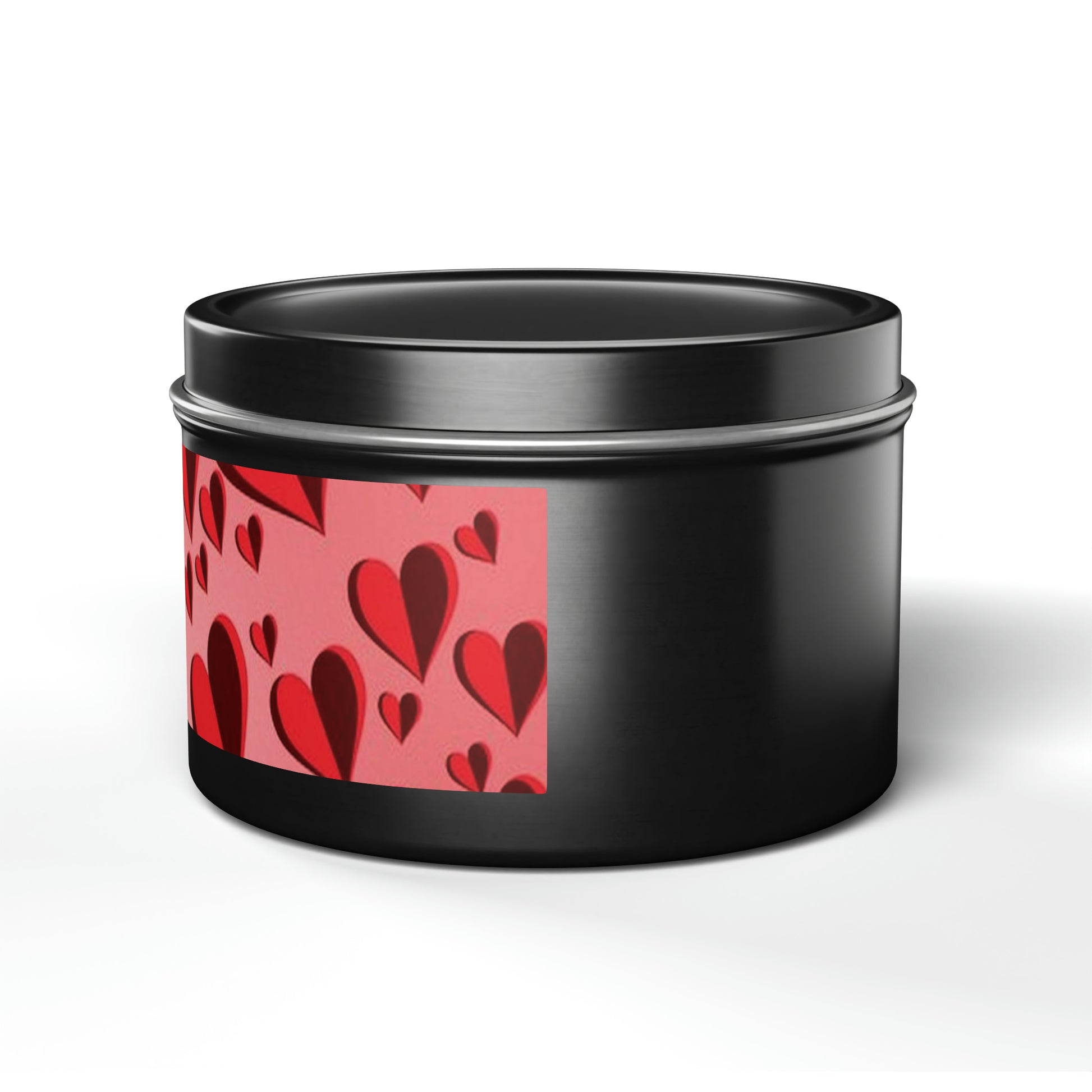 Gift Tin Scented Candle Red Hearts black-gift-tin-scented-candle-red-hearts-valentines-day-scented-left-9oz