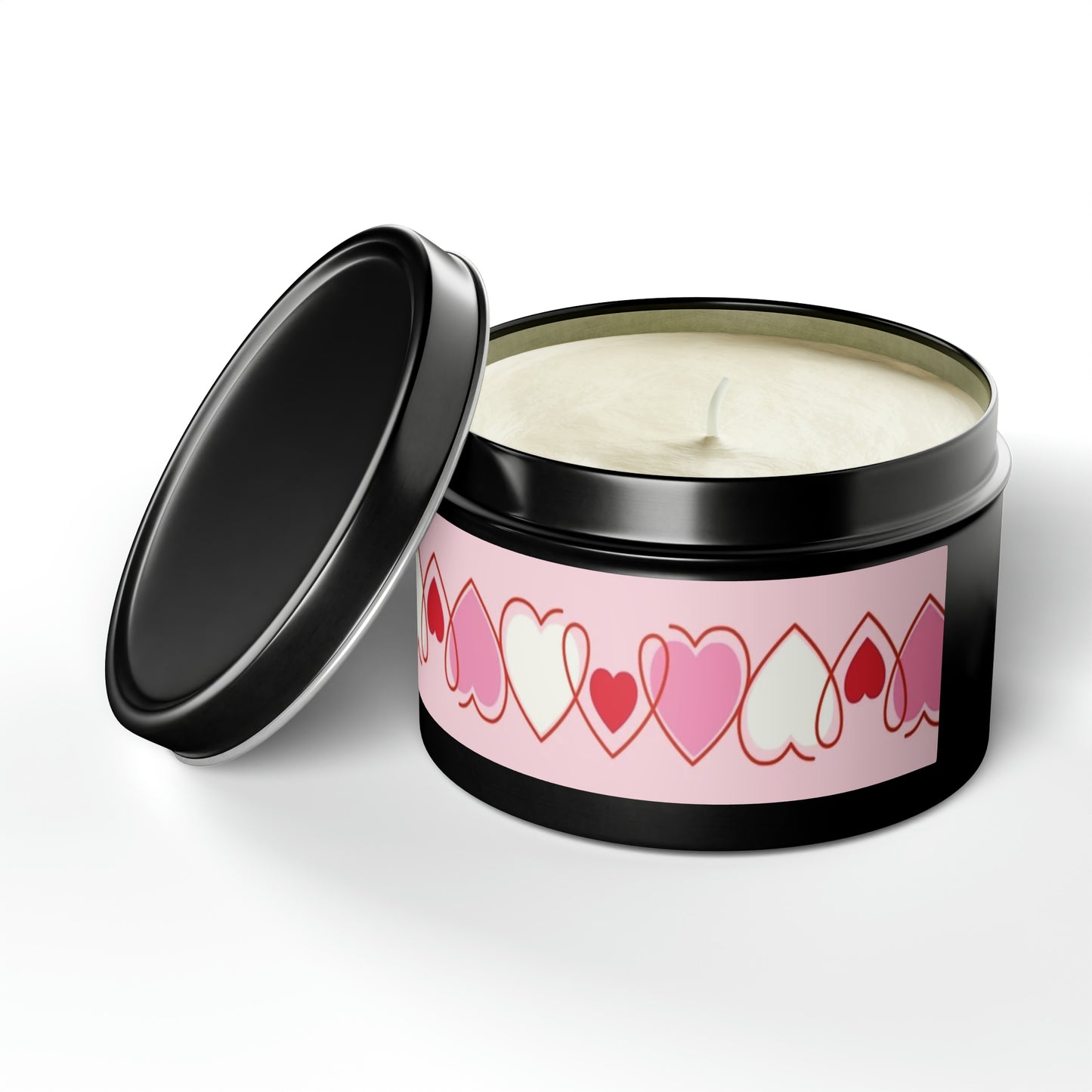Gift Tin Scented Candles Pink Red Hearts black-gift-tin-scented-candles-pink-red-hearts-8oz-lifestyle