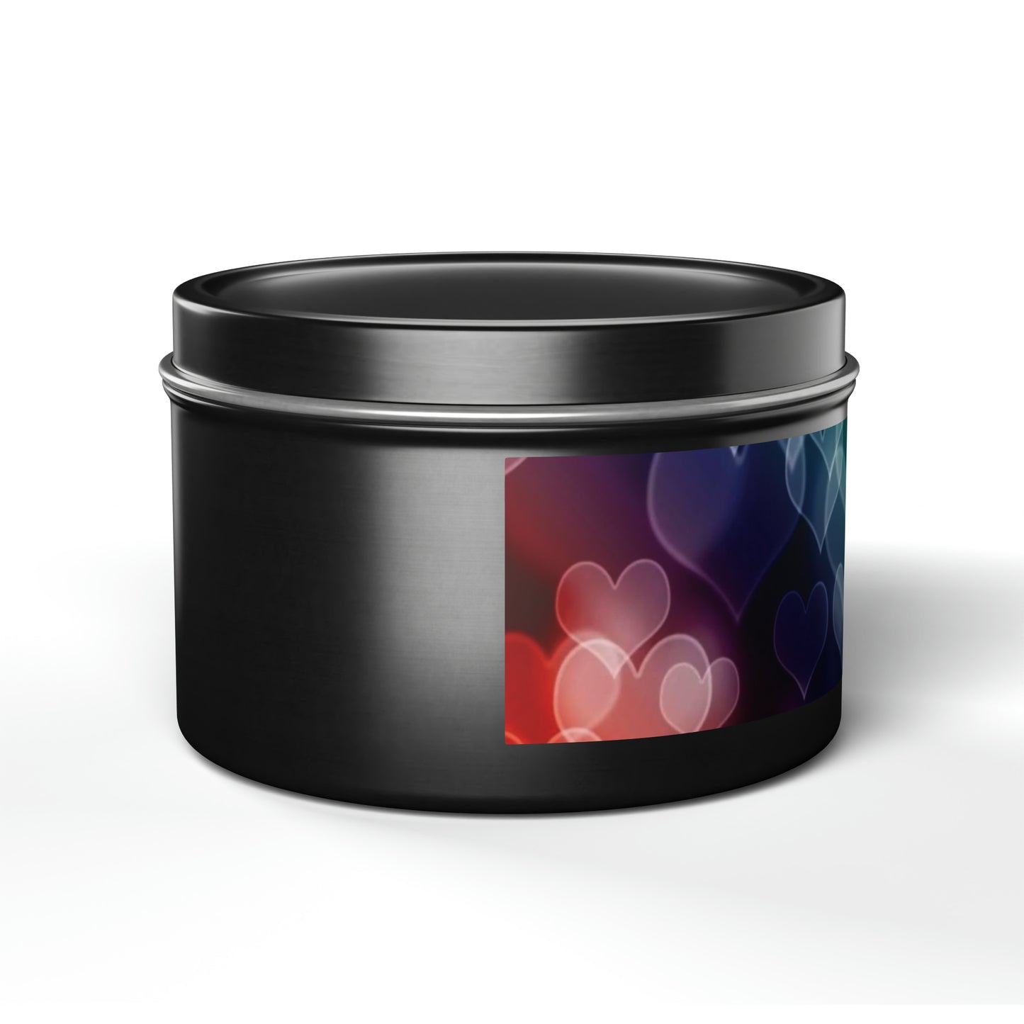 LGBTQ Pride Hearts Gift Scented Tin Candles black-lgbtq-pride-hearts-gift-scented-tin-candles-8oz-right