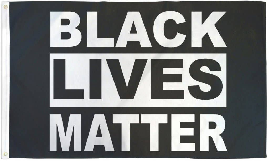 Black Lives Matter (BLM) Flag 3x5 black-lives-matter-blm-flag-3x5-detail Flags