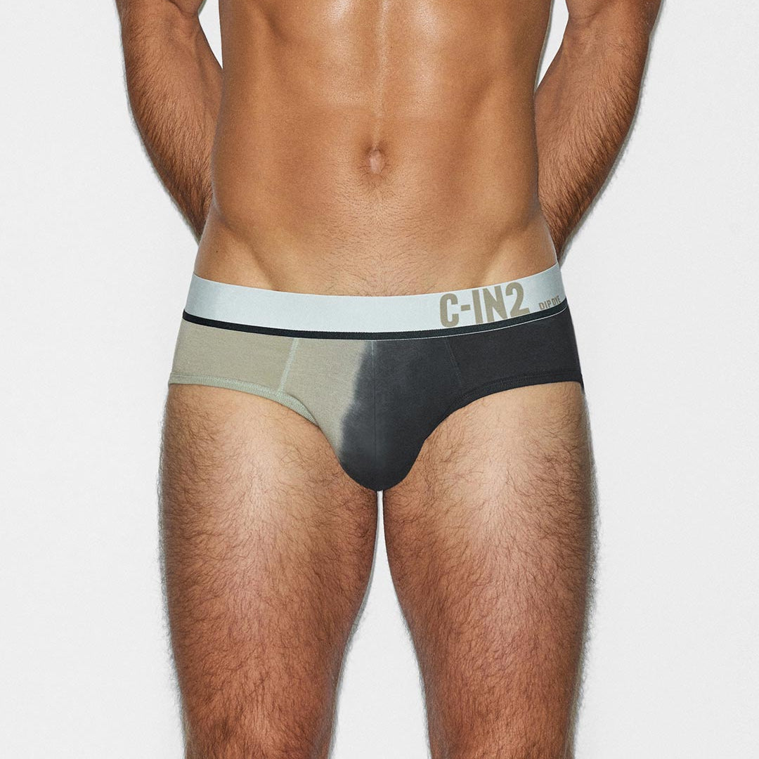 Man wearing a C-IN2 underwear on a white background