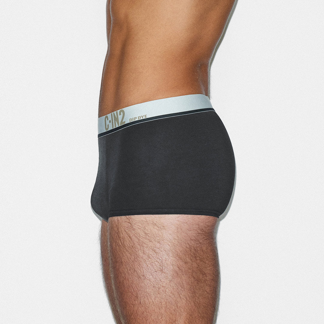 Black underwear with a visible C-IN2 brand logo on a white background