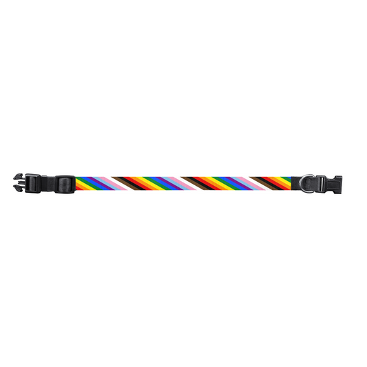 LGBTQ Pride Pet Collar with Rainbow Stripes Small Pride ce5e72ee9989a3ed553a0f55a43fd5ce