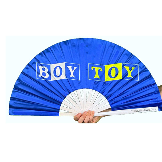 Clack Hand Fan - Boy Toy clack-hand-fan-boy-toy-the-gay-fan-club