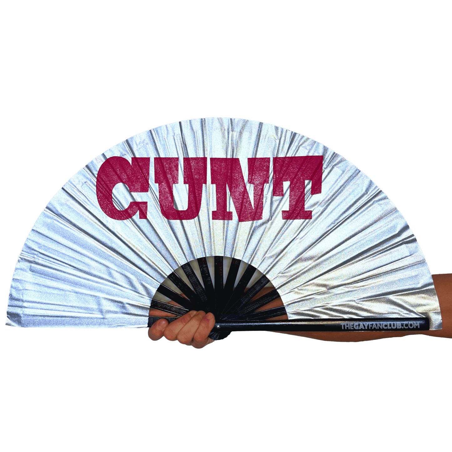 Clack Hand Fan - Cunt clack-hand-fan-cunt-the-gay-fan-club