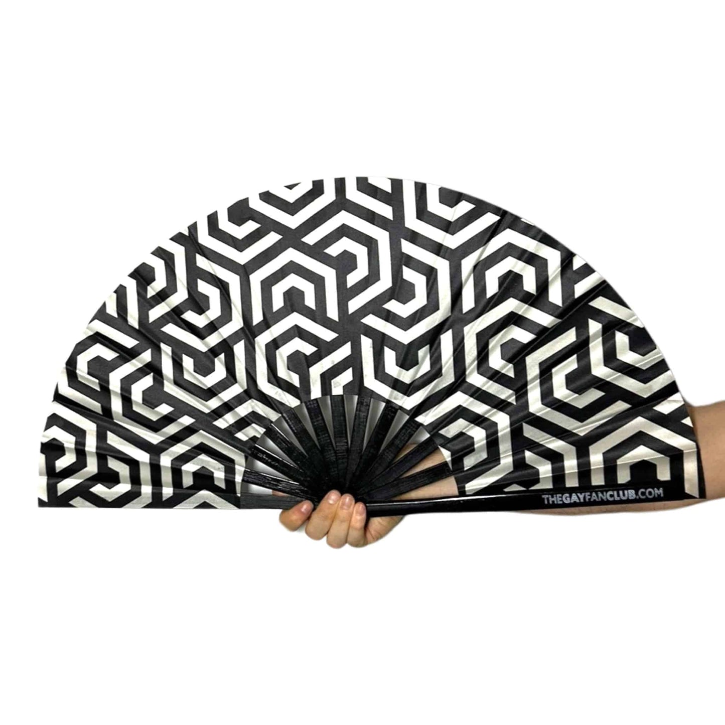 Clack Hand Fan - Dimension clack-hand-fan-dimension-the-gay-fan-club